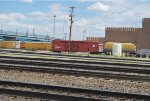 UP Box Cars In Yard